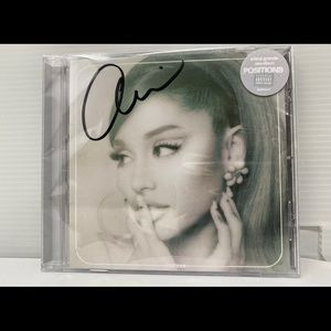 Positions Ariana Grande Signed Cd
